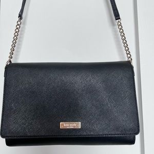 Kate Spade Black/Chain Crossbody